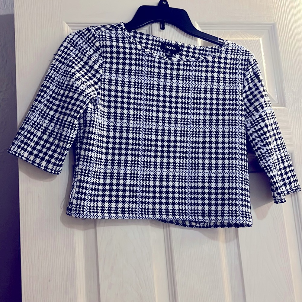 Crop top size s thick material